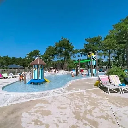 Mobilhome Dans 5 Etoiles Campsite Montalivet-les-Bains